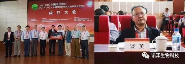 热烈庆祝「中国中药协会人参属药用植物研究发展专业委员会」成立