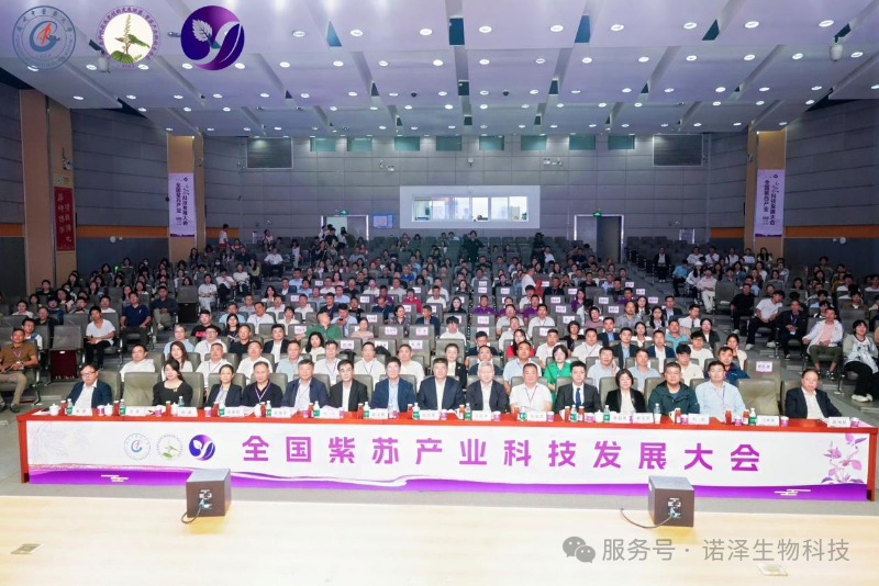 湖南诺泽产业科创前沿 |全国紫苏产业科技发展大会圆满成功！