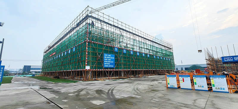 诺泽生物新工厂建设进度曝光：一栋栋楼渐见雏形
