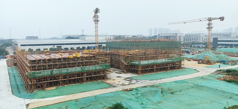诺泽生物新工厂建设进度曝光：一栋栋楼渐见雏形