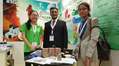 热烈祝贺湖南诺泽生物有限公司参加新加坡Vitafoods展会取得圆满成功