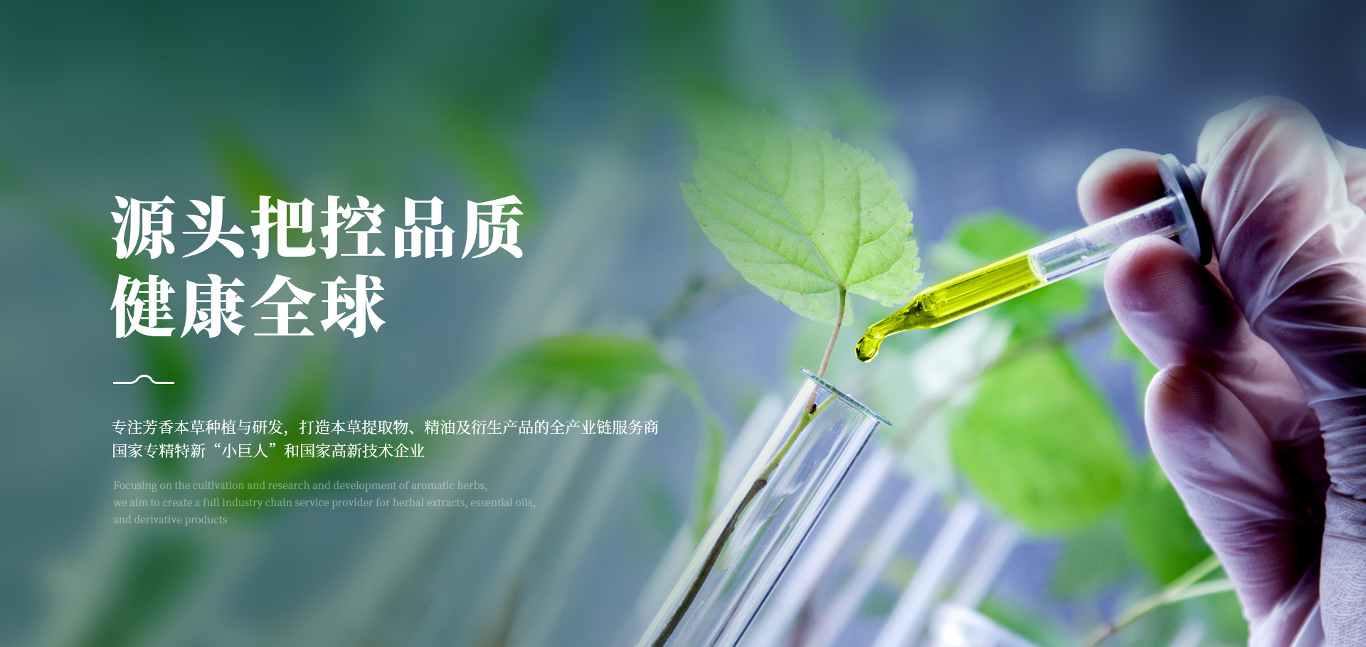 源头把控品质  健康全球